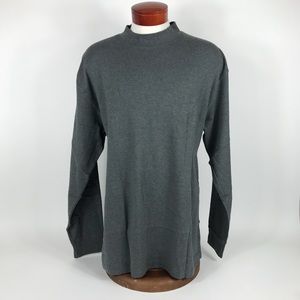 Columbia Mock Neck Pullover Men's Size 2XL Gray
